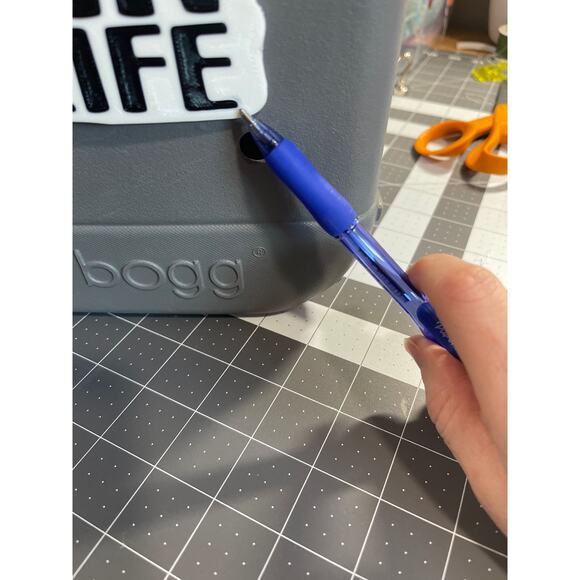 Lot of 5 Slightly Imperfect RN Nurse Themed Bogg Bag Charms - Picture 5 of 6